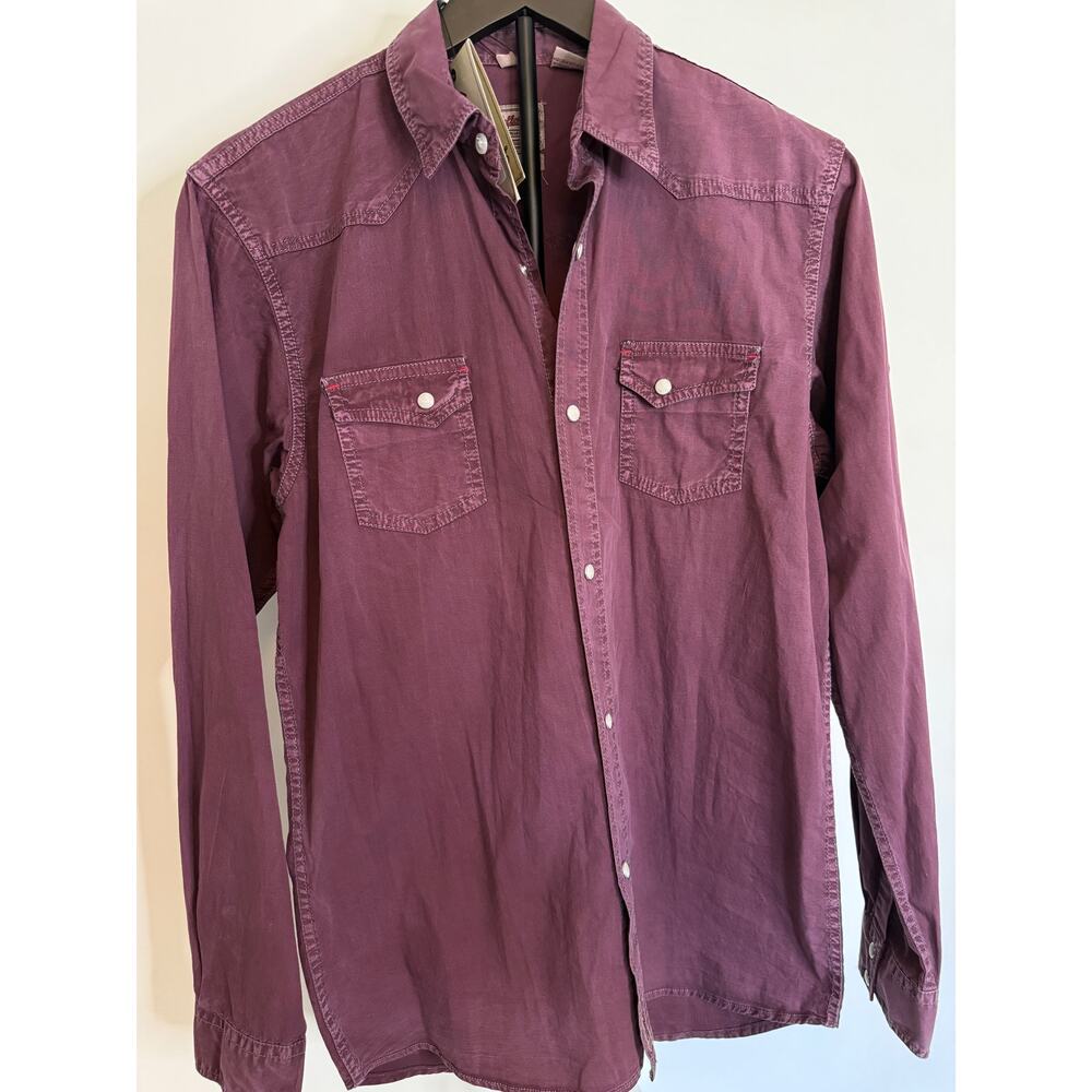 NWT Rafter C Button Down Pearl Snap Western Shirt Women's XXL